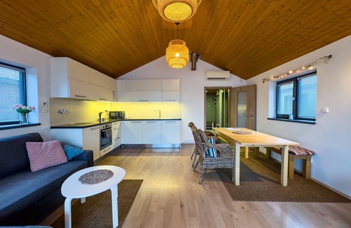 Smichov Boat Rental | Houseboat Franklin + electric boat, max. 6 person