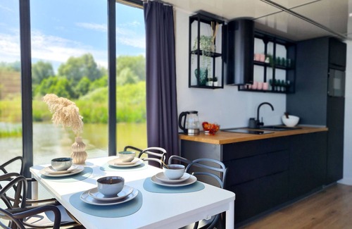 Mielno Boat Rental | Houseboat in Łazy by Lake Jamno and Sea