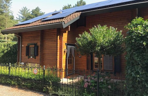 Langstraat House | Houten chalet/bungalow in het bos, sauna, jacuzzi