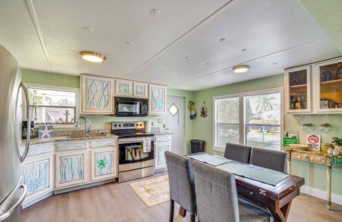 Vista Del Mar House | Hudson Home w/Dock on Canal ~ 1 Mi to Beach!