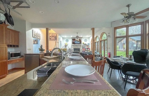 Ellenville House | Hudson Valley Luxury | Pool, Theater, Sleeps 28