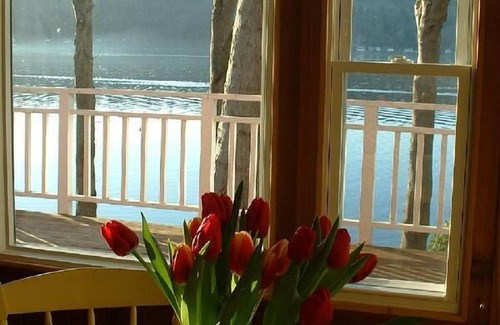 Vashon Island Cabin | Huge deck, spectacular views and the beach. Waterfront hideaway.