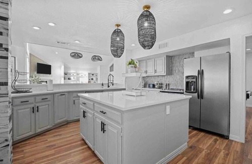 Little Elm House | Huge Lakefront Getaway Hot Tub, Deck, Sleeps 16