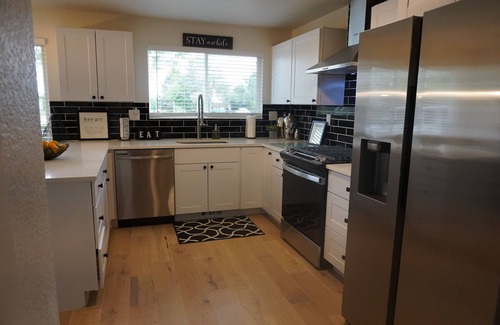 Greeley House | Huge Ranch Home with 2 game rooms! Enjoy shuffle board, Ping Pong & Hot Tub