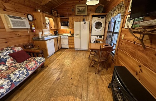 Candler Cabin | Hugs and Kisses! Great Views, Hot Tub, Fireplace,Near Downtown, Free WiFi, Pet