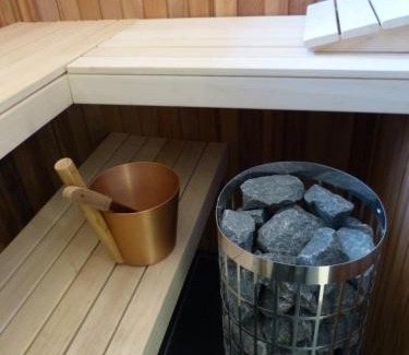 Noordwolde Apartment | Huize Triangel - Wellness studio met sauna