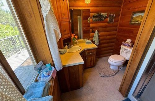 Naches House | Hummingbird Hill Resort: Hot Tub, Views, Wildlife, 3D movies, Hiking, Bikes, Sleds, Games, Kids & Pets Love It