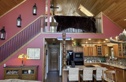 Winter Cabin | Hunter Lake Lodge awaits.