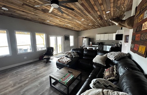 Loogootee Cabin | Hunter's Heaven overlooking private lake on 70 acres.