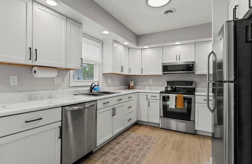 Huntertown House | Huntertown! 4 Beds & Pet Friendly Fenced Yard +W/D