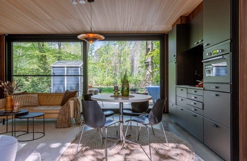 Stekene Cabin | Huswell - Cozy Forest Cabinet with Private Hot Tub