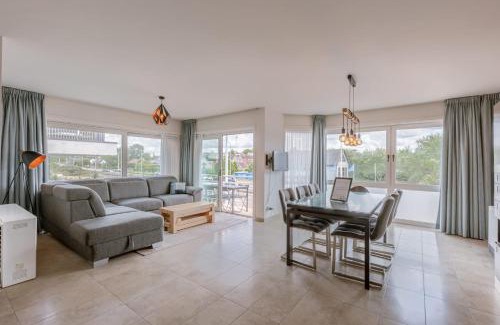 Koksijde Apartment | Huswell - Family Apartment with Balcony near Coast