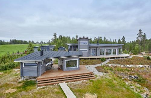 Taivalkoski Villa | Huvila erämaajärven rannalla Taivalkoskella