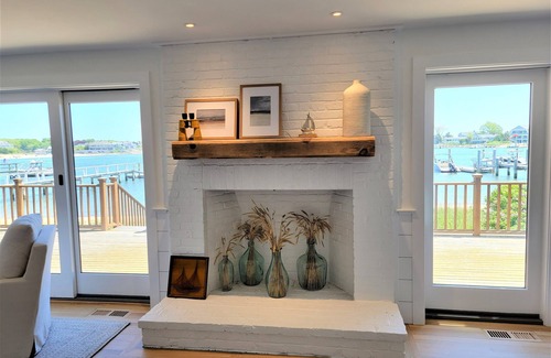 West Yarmouth House | Hyannis Harbor Front 3br, 3-1/2 ba with private sandy beach and deep water dock!