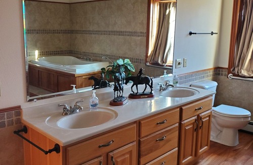 Eastman Cabin | Hydro-Massage Tub! Wrangler Outlaw Suite! Horses!