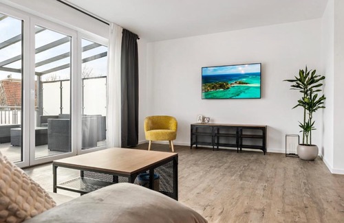 Ruesselsheim Apartment | I Zentral I Modern I Terrasse I