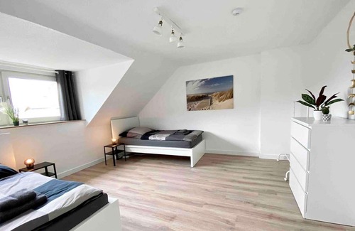 Isselburg Apartment | Ib01 Voll Ausgestattete Monteurwohnung Smart-tv und Wifi