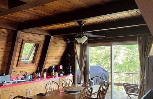 Georgian Bay Cottage | Iconic Double A Frame Island Cottage in the Muskokas
