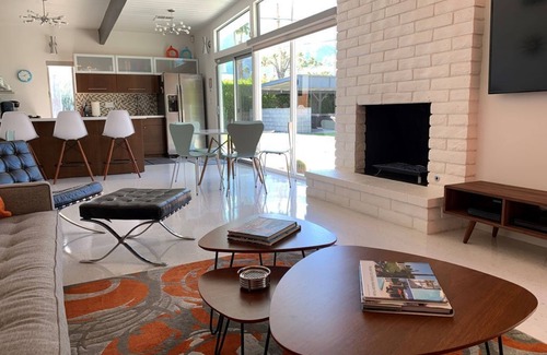 Racquet Club Estates House | Iconic Mid-Century Modern House - Heated Pool, Spa and Cabana