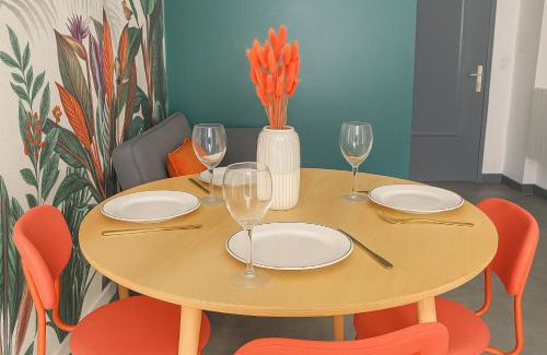 Saint-Etienne Apartment | IDÉAL Pro & Familles - Ambiance Nature - Cité des Affaires
