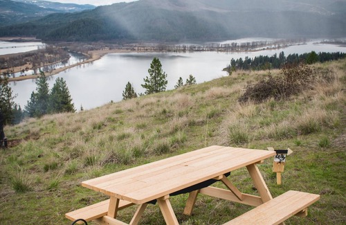 St. Maries RV Rental | Idaho Getaways Lakeview Tent site - BYOtent Bring Your Own Tent