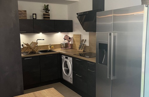 Villeneuve-les-Maguelone Apartment | Ideal family and work duplex 3 bedrooms near beach