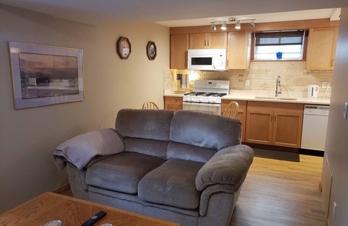 Southwest Calgary Apartment | Ideal furnished 550 sq. ft legal conforming basement suite with bright interior.