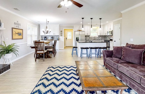 Chapin House | Ideal lakefront gem with private dock, free WiFi, firepit, & stunning views