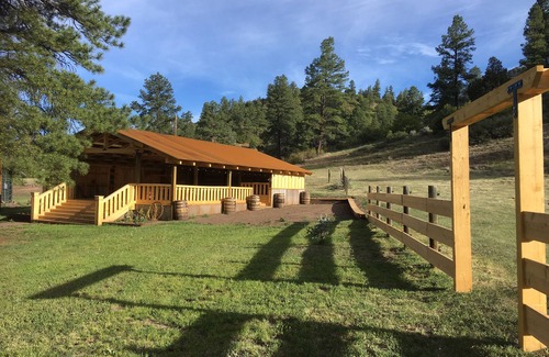 Pagosa Springs Cabin | Ideal location for Wolf Creek ski resort vacations for 10 with optional 6 added.
