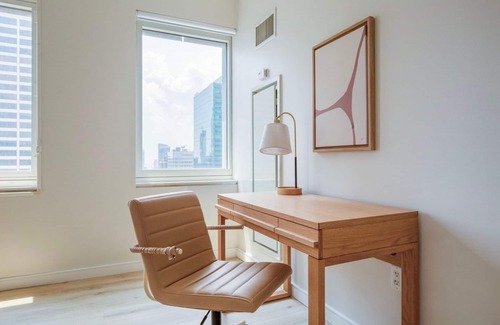 Central New York City Apartment | Ideal Midtown 2BR w/Gym & W/D, nr Rockefeller Center, by Blueground