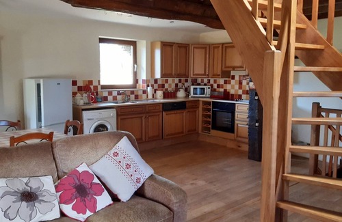 Fontenay House | Idealy located converted old mill to a gite with a games room by a river.