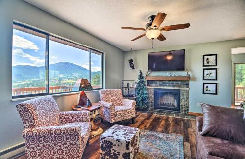Venner Ranch Estates House | Idyllic Cabin with Grill and Panoramic Mtn Views!