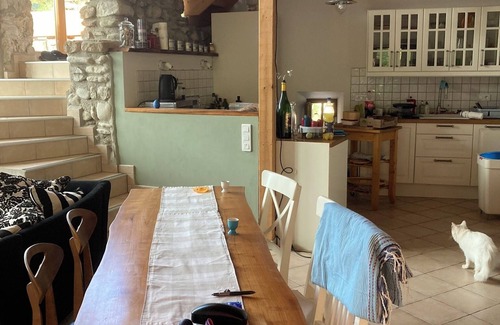 Treschenu-Creyers Cottage | Idyllic, family-friendly vacation home with sauna by the river in the mountains