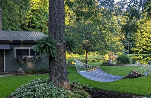 Wooster House | Idyllic Family Cabin with a Private Beach for a Getaway from Akron, Ohio