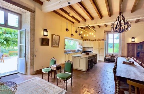 Laplume House | Idyllic French château surrounded by rolling hills- Chateau de Lassalle