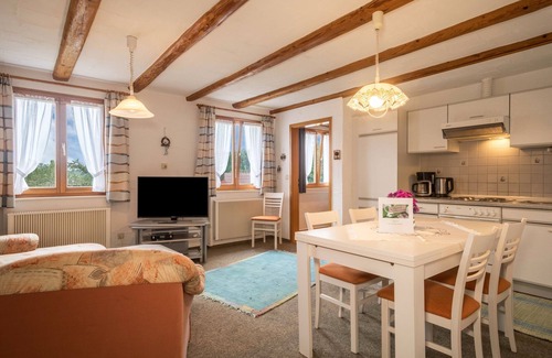 Hergensweiler Apartment | Idyllic Holiday Apartment in Ferienhof Wetzel with Shared Garden and Terrace, one pet allowed