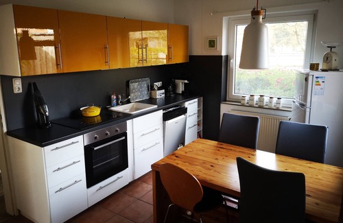 Wardenburg Apartment | Idyllic, rural residential location with charming views of the countryside