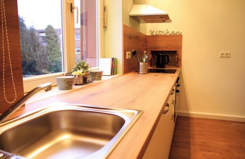 Xanten Apartment | Idyllische 4-Personen Wohnung mit Dachterrasse in der Villa Kolck