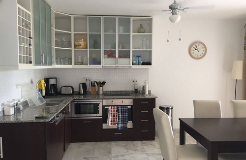 Turunc Apartment | If you can imagine relaxing under the olive trees sipping a Gin & Tonic!