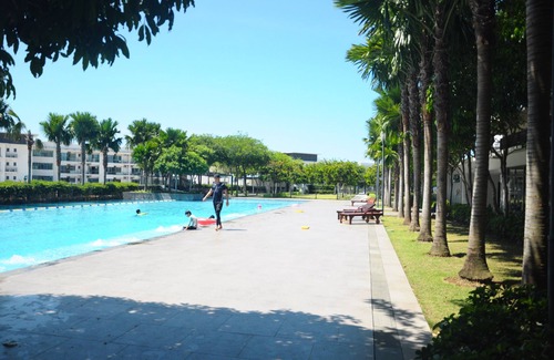 Downtown Kota Kinabalu Apartment | Imago Loft at the roop top with garden view