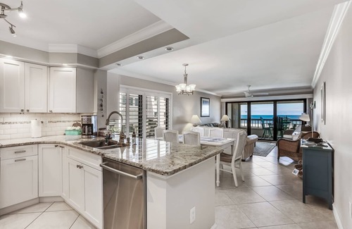 Amelia City Condo | Immaculate, directly oceanfront condo, superbly renovated.