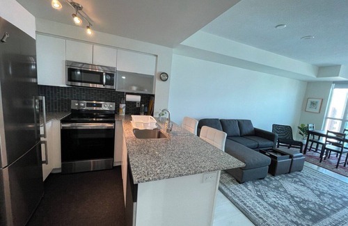 King West Village Condo | Immaculate furnished one bedroom + den at Liberty Village, Toronto Downtown
