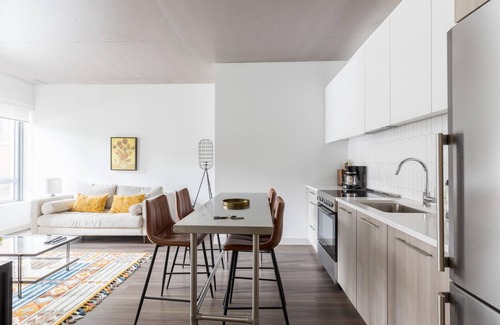 MIT Apartment | Impeccable Kendall Square 1BR w/Gym, near Shops & Dining, by Blueground