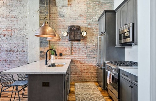 Downtown Asheville Apartment | Impressive City Center Condo with EV Outlet