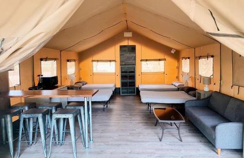 Fentress Other | Impressive Safari Tent with Barbecue in Staples, Texas
