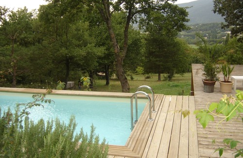 Dieulefit Cottage | In Drôme Provencale studio swimming pool