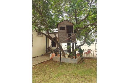 Moinabad House | Private farm house with BBQ set up & projector