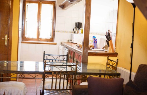 Horcajuelo de la Sierra Ski Chalet | In the house the Corco you can enjoy a terrace with barbecue and front yard