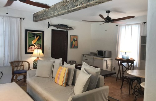 Downtown Boca Grande Historic District Cottage | In town Spanish Style Guest House 100 Yards From The Beach