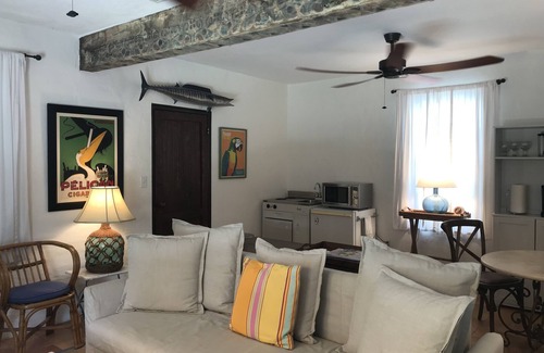 Downtown Boca Grande Historic District Cottage | In town Spanish Style Guest House 100 Yards From The Beach